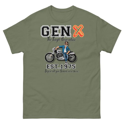 GEN X Est. 1975 T-shirt Birthday Gift For 1975 Birth Year