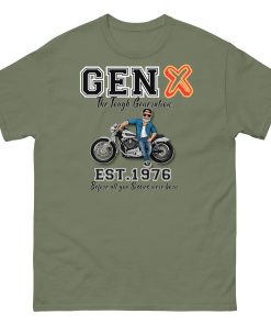 GEN X Est. 1976 T-shirt Birthday Gift For 1976 Birth Year