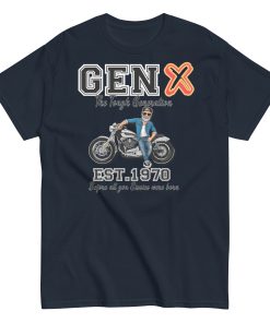 GEN X Est. 1970 T-shirt Birthday Gift For 1970 Birth Year