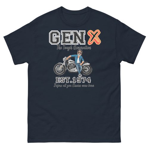 GEN X Est. 1974 T-shirt Birthday Gift For 1974 Birth Year