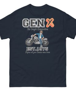 GEN X Est. 1975 T-shirt Birthday Gift For 1975 Birth Year