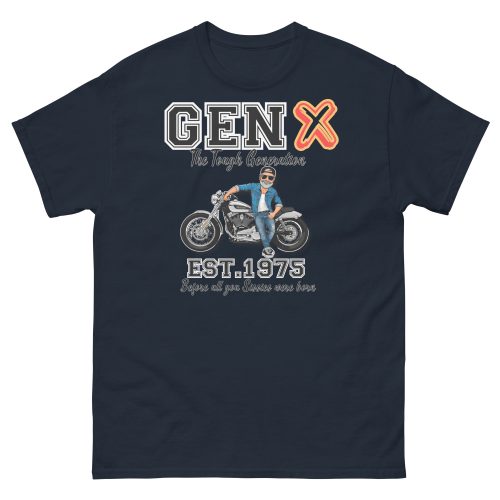 GEN X Est. 1975 T-shirt Birthday Gift For 1975 Birth Year