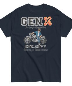 GEN X Est. 1977 T-shirt Birthday Gift For 1977 Birth Year