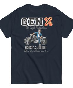 GEN X Est. 1980 T-shirt Birthday Gift For 1980 Birth Year