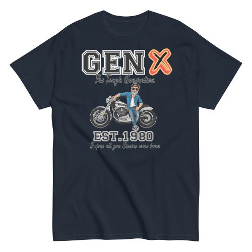 GEN X Est. 1980 T-shirt Birthday Gift For 1980 Birth Year