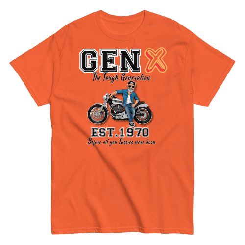 GEN X Est. 1970 T-shirt Birthday Gift For 1970 Birth Year
