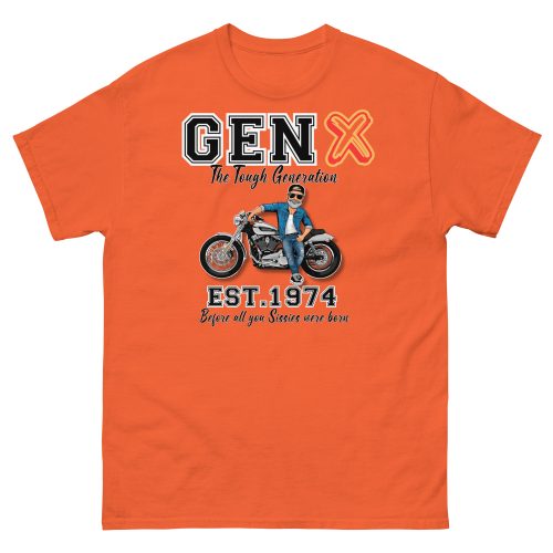 GEN X Est. 1974 T-shirt Birthday Gift For 1974 Birth Year