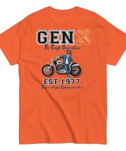 GEN X Est. 1977 T-shirt Birthday Gift For 1977 Birth Year
