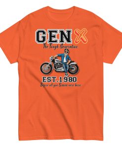 GEN X Est. 1980 T-shirt Birthday Gift For 1980 Birth Year