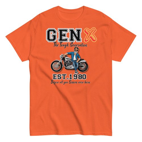 GEN X Est. 1980 T-shirt Birthday Gift For 1980 Birth Year