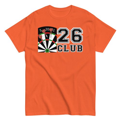 Darts T-shirt 26 Club Darts T Shirts