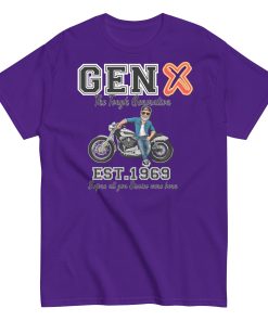 GEN X Est. 1969 T-shirt Birthday Gift For 1969 Birth Year