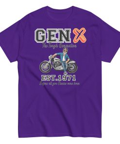 GEN X Est. 1971 T-shirt Birthday Gift For 1971 Birth Year
