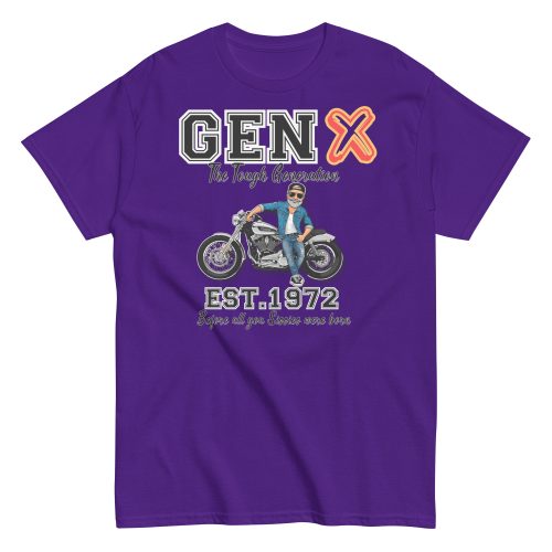 GEN X Est. 1972 T-shirt Birthday Gift For 1972 Birth Year