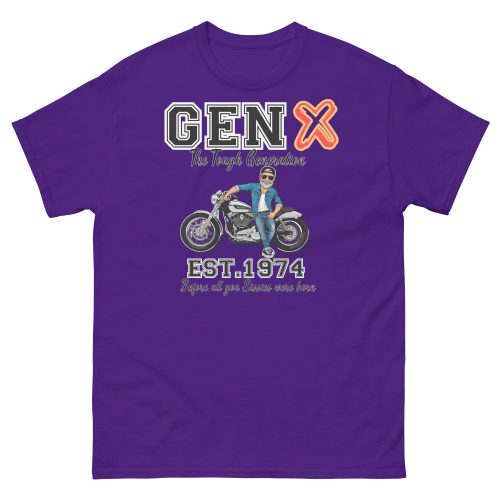 GEN X Est. 1974 T-shirt Birthday Gift For 1974 Birth Year