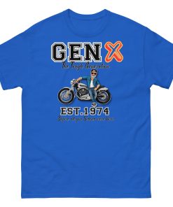 GEN X Est. 1974 T-shirt Birthday Gift For 1974 Birth Year