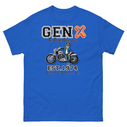 GEN X Est. 1974 T-shirt Birthday Gift For 1974 Birth Year