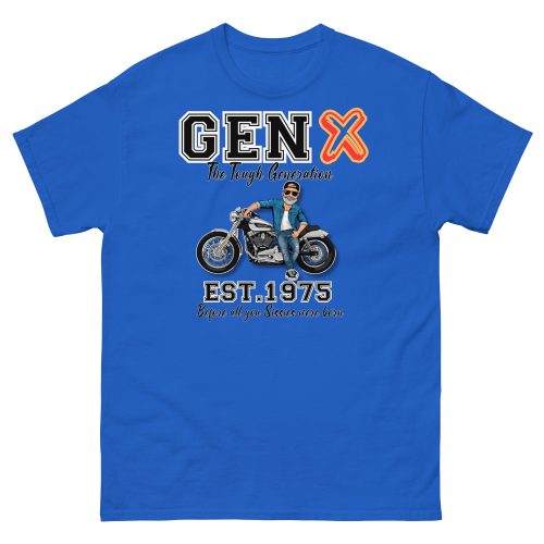 GEN X Est. 1975 T-shirt Birthday Gift For 1975 Birth Year