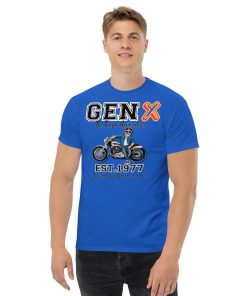 GEN X Est. 1977 T-shirt Birthday Gift For 1977 Birth Year