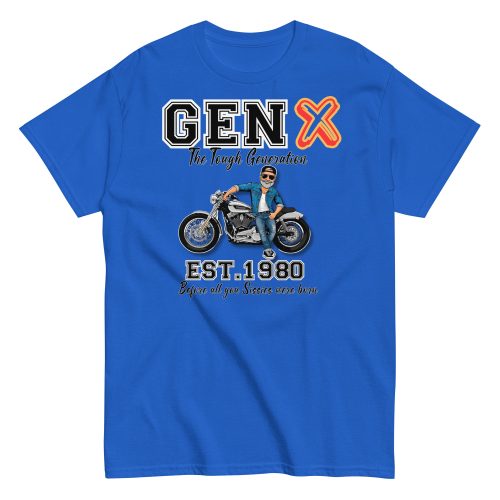 GEN X Est. 1980 T-shirt Birthday Gift For 1980 Birth Year