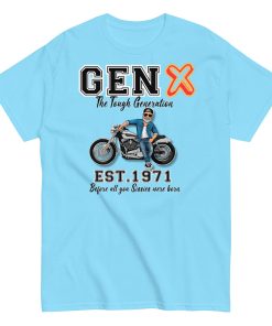 GEN X Est. 1971 T-shirt Birthday Gift For 1971 Birth Year