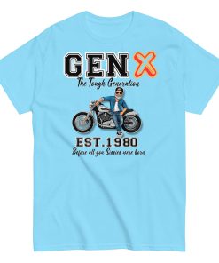GEN X Est. 1980 T-shirt Birthday Gift For 1980 Birth Year