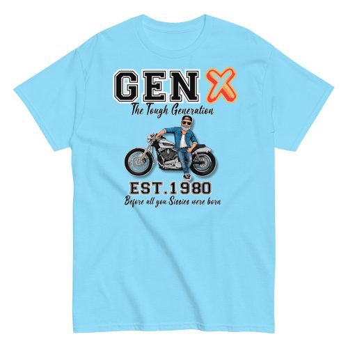 GEN X Est. 1980 T-shirt Birthday Gift For 1980 Birth Year