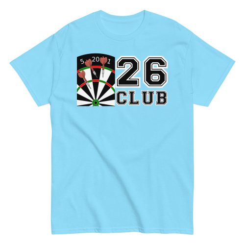 Darts T-shirt 26 Club Darts T Shirts