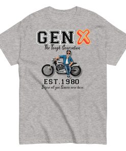 GEN X Est. 1980 T-shirt Birthday Gift For 1980 Birth Year