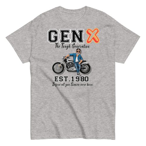 GEN X Est. 1980 T-shirt Birthday Gift For 1980 Birth Year