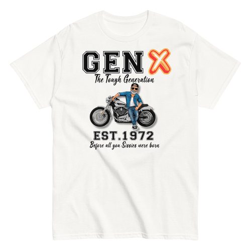 GEN X Est. 1972 T-shirt Birthday Gift For 1972 Birth Year