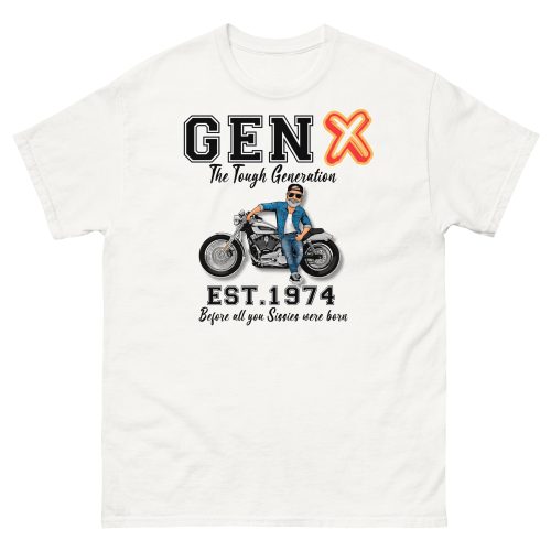GEN X Est. 1974 T-shirt Birthday Gift For 1974 Birth Year
