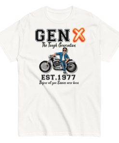 GEN X Est. 1977 T-shirt Birthday Gift For 1977 Birth Year