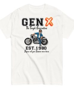 GEN X Est. 1980 T-shirt Birthday Gift For 1980 Birth Year