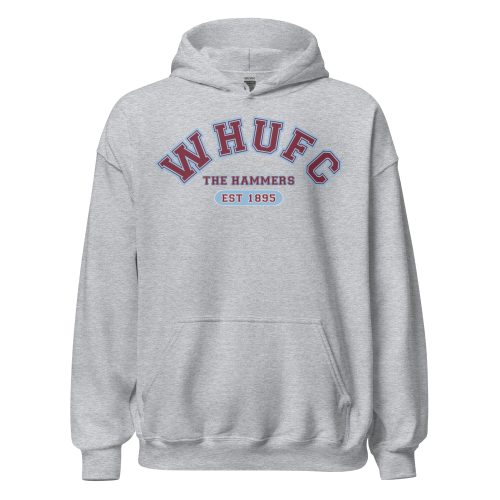 West Ham Hoodie Grey
