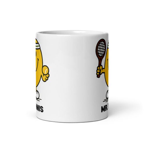 Mr Tennis Mr. Men Style Gift Mug For Tennis Players & Fans