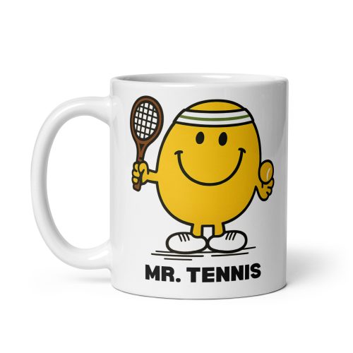 Mr Tennis Mr. Men Style Gift Mug For Tennis Players & Fans
