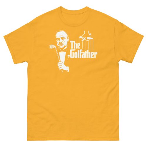 The Golfather T Shirt Gift For Dads Who Love Golf Fathers Day Idea