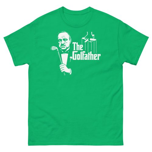 The Golfather T Shirt Gift For Dads Who Love Golf Fathers Day Idea