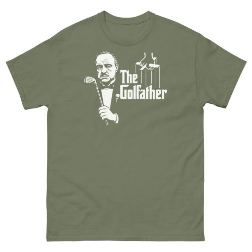 The Golfather T Shirt Gift For Dads Who Love Golf Fathers Day Idea