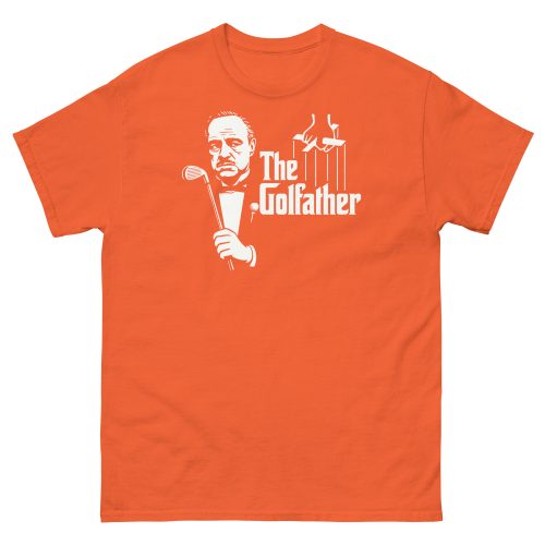 The Golfather T Shirt Gift For Dads Who Love Golf Fathers Day Idea