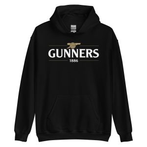 Arsenal Hoodie Gunners Black