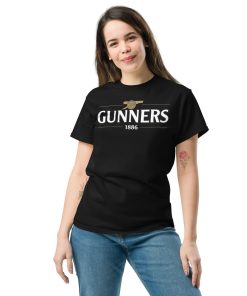 Arsenal T Shirt Gunners Black