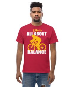 Life Is All About Balance Cyclist T Shirt