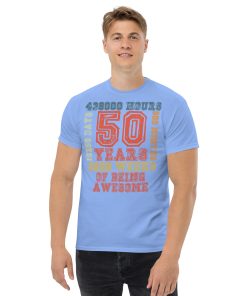 50th Birthday t shirts 50 Years Of Being Awesome T-shirt