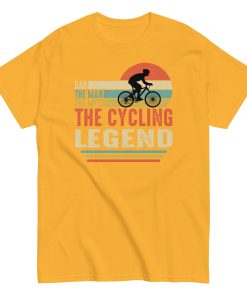 Dad The Man The Myth The Cycling Legend t-shirt