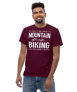I Only Care About Mountain Biking – Cycling T-shirt