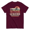 Dad The Man The Myth The Cycling Legend t-shirt
