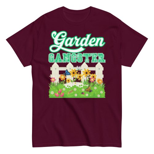 Garden Gangster T-Shirt Gift For Gardeners