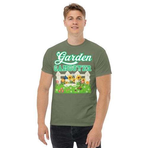 Garden Gangster T-Shirt Gift For Gardeners